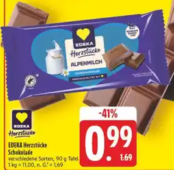 E-Center Edeka herzstücke schokolade Angebot