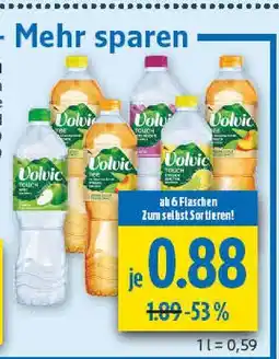 diska Volvic touch zitrone-limette Angebot