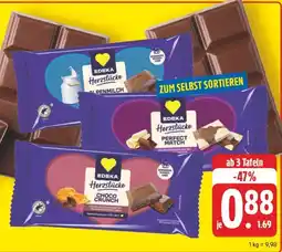 E-Center Edeka herzstücke alpenmilch Angebot