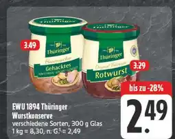 E-Center Thüringer hausmacher gehacktes Angebot