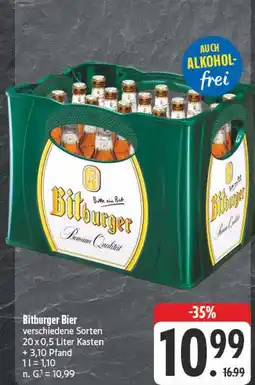 E-Center Bitburger bier Angebot