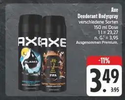 E-Center Axe deodorant bodyspray Angebot