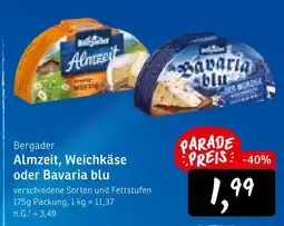 KONSUM Bergader almzeit Angebot