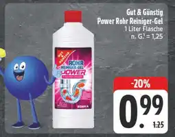 E-Center Gut & günstig power rohr reiniger-gel Angebot
