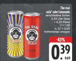 E-Center The real cola Angebot