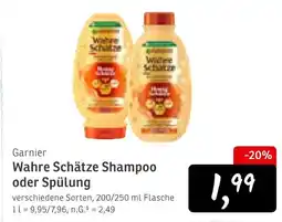 KONSUM Garnier wahre schätze shampoo Angebot