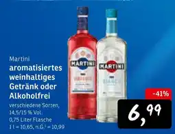 KONSUM Martini aromatisiertes weinhaltiges getränk Angebot