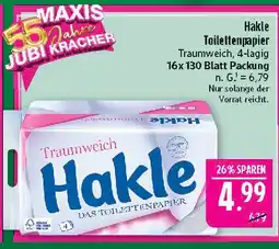 Marktkauf Hakle toilettenpapier traumweich Angebot