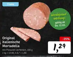 KONSUM Original italienische mortadella Angebot