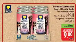 Marktkauf Edeka herzstücke komplett menü für hunde Angebot