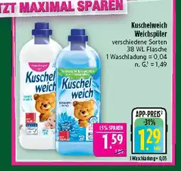 Marktkauf Kuschelweich weichspüler saint & mild Angebot