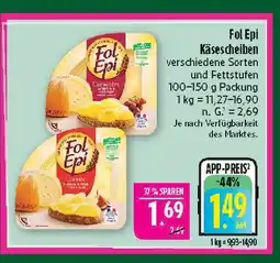 Marktkauf Fol epi käsescheiben Angebot