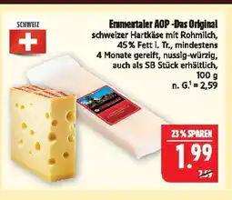 Marktkauf Emmentaler aop - das original Angebot