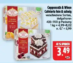 Marktkauf Coppenrath & wiese cafeteria fein & sahnig Angebot