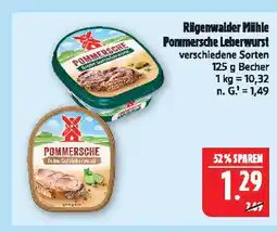 Marktkauf Rügenwalder mühle pommersche leberwurst Angebot