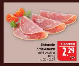 Marktkauf Altdeutsche schinkenwurst Angebot