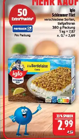 Marktkauf Iglo schlemmer filet Angebot