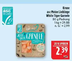 Marktkauf Krone asc meine lieblinge white tiger garnele Angebot