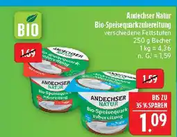 Marktkauf Andechser natur bio-speisequarkzubereitung Angebot