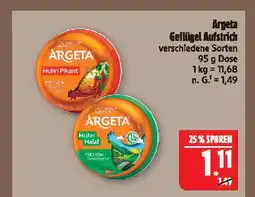 Marktkauf Argeta geflügel aufstrich huhn pikant Angebot