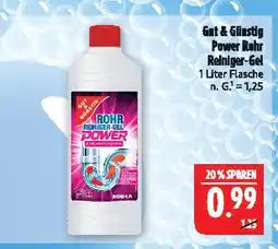 Marktkauf Gut & günstig power rohr reiniger-gel Angebot
