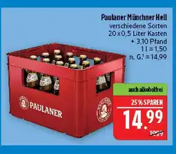 Marktkauf Paulaner münchner hell Angebot