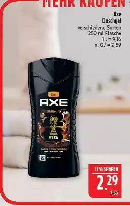 Marktkauf Axe duschgel Angebot