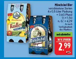 Marktkauf Mönchshof bier Angebot