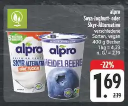 Edeka Alpro soya-joghurt Angebot