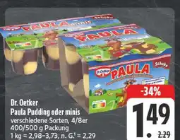Edeka Dr. oetker paula pudding Angebot