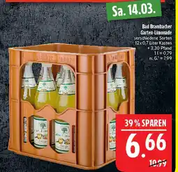 Marktkauf Bad brambacher garten-limonade Angebot