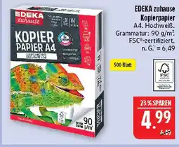 Marktkauf Edeka zuhause kopierpapier a4 Angebot