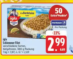 Edeka Iglo schlemmer filet Angebot