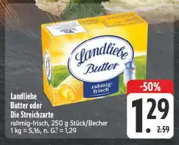 Edeka Landliebe butter rahmig-frisch Angebot