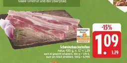 Edeka Schweinebauchscheiben natur Angebot
