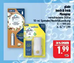 Marktkauf Glade touch & fresh minispray Angebot