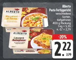 Edeka Alberto maccaroni al forno Angebot