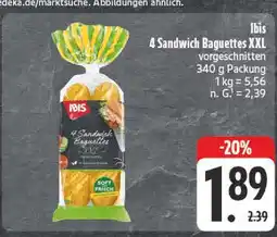 Edeka Ibis 4 sandwich baguettes xxl Angebot