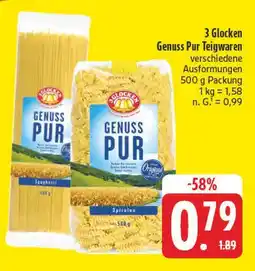 Edeka 3 glocken genuss pur spaghetti Angebot