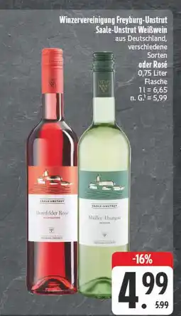 Edeka Winzervereinigung freyburg-unstrut dornfelder rosé Angebot