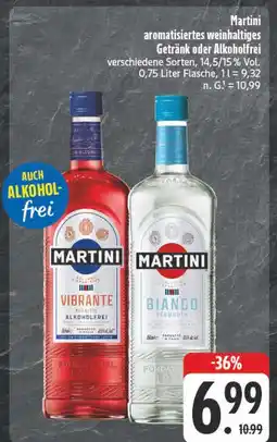 Edeka Martini vibrante alkoholfrei Angebot