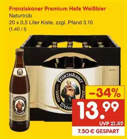 Netto Marken-Discount Franziskaner premium hefe weißbier Angebot