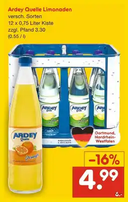 Netto Marken-Discount Ardey quelle limonaden Angebot