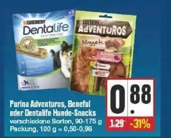 Edeka Purina Adventuros, Beneful Oder Dentalife Hunde-snacks Angebot