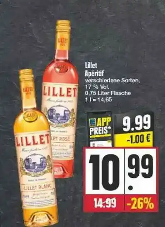 Edeka Lillet Apéritif Angebot