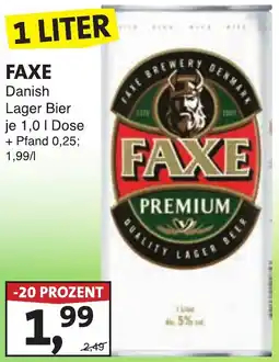 Lösch Depot FAXE Danish Lager Bier Angebot