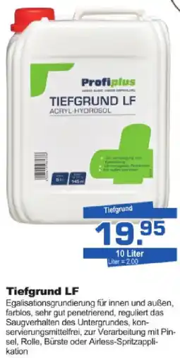 Bauzentrum Hofacker Profiplus Tiefgrund LF Angebot
