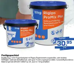 Bauzentrum Hofacker Rigips Fertigspachtel Angebot
