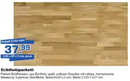 Bauzentrum Hofacker Echtholzparkett Angebot