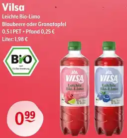 Getränke Hoffmann Vilsa Leichte Bio-Limo Angebot